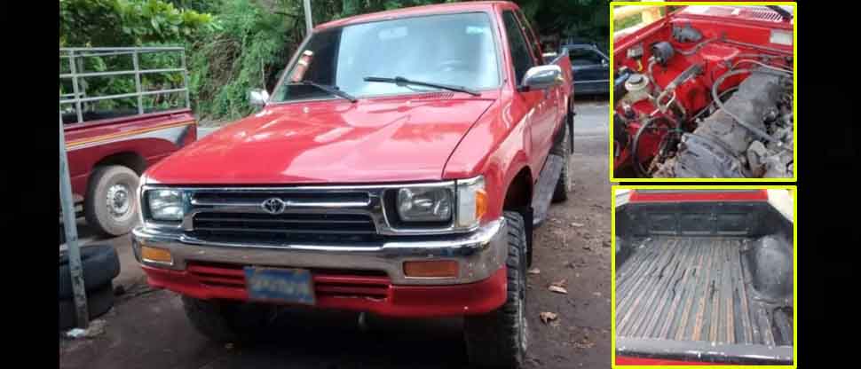 Viralizan fotos de otro vendedor que pide casi $15 mil por su pick up año 95