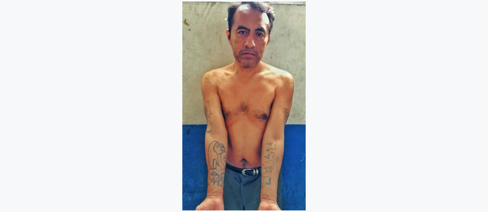 Policías arrestan a veterano MS que se escondía en Ilopango
