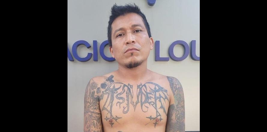 Pandillero andaba huyendo de la justicia pero por finalmente cayó