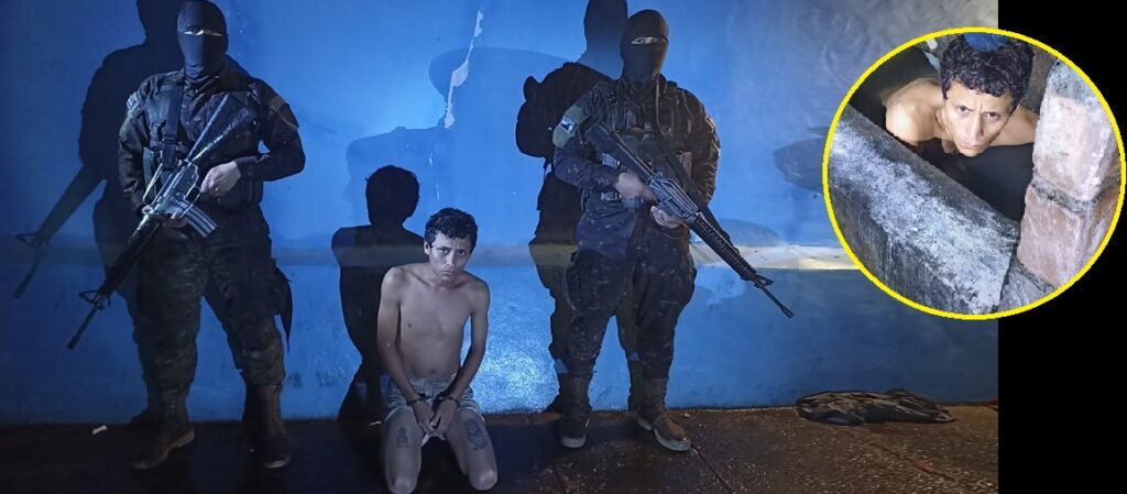 Capturan a sujeto que intentó ocultarse dentro de una pila para no ser detenido