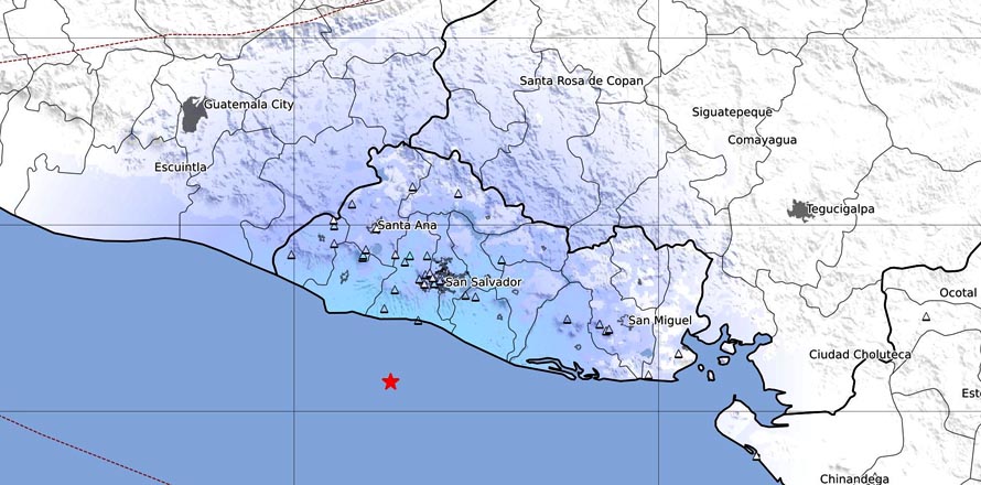 Fuerte sismo sacude parte del país esta madrugada