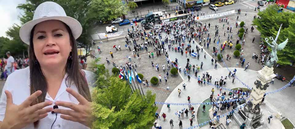 Diputada del FMLN: «Marchamos porque queremos ver a los salvadoreños vivir en armonía y en paz”