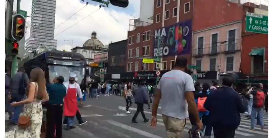 Terremoto sacude México este mediodía