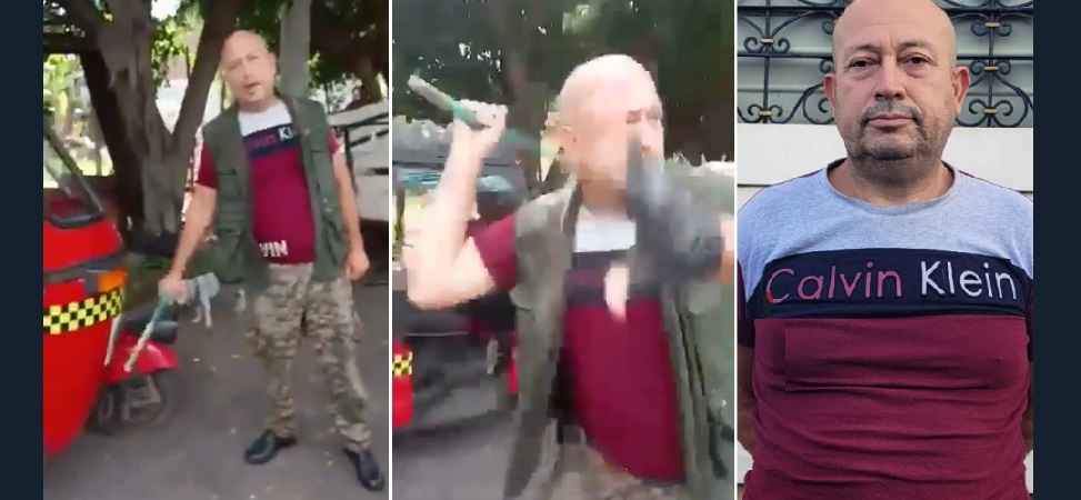 Capturan a sujeto que se viralizó amenazando y agrediendo a un conductor: «Por un parqueo»