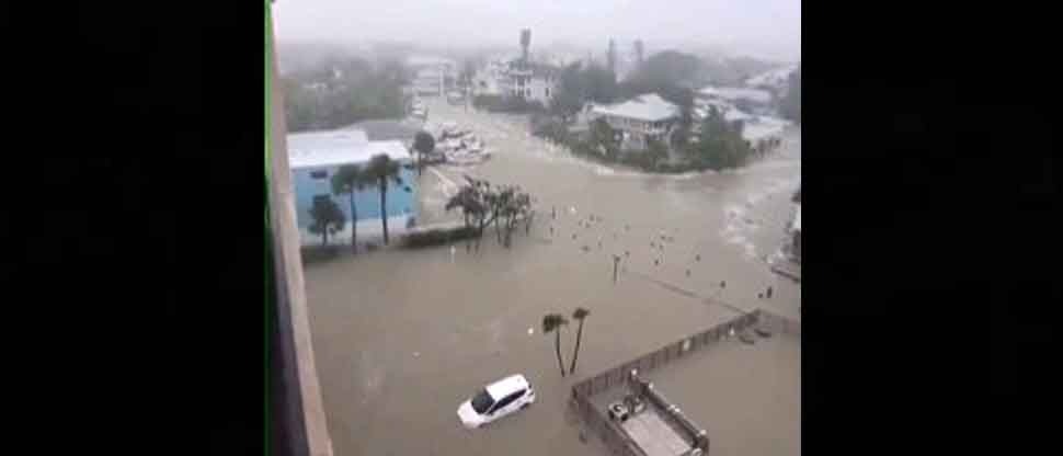 VIDEOS: Huracán Ian comienza a hacer destrozos en Florida  