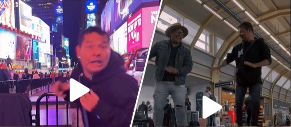 Cocolito y su hijo disfrutan de su viaje en Nueva York