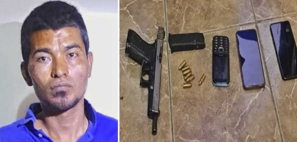 Capturan a pandillero armado en Chalatenango