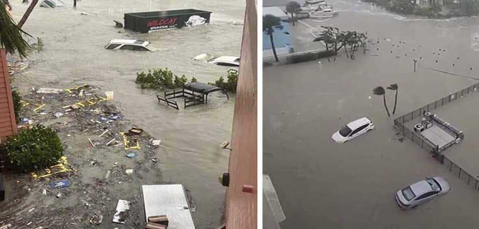 Biden declara estado de desastre en Florida tras paso del huracán Ian 