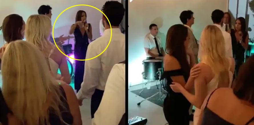 Cantante es contratada en la boda de su ex y la mujer por la que la dejó  