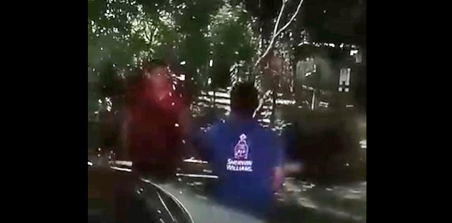 Compañeros de tragos se van a los golpes luego de provocar accidente en Ilopango