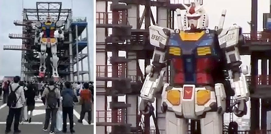 Se viraliza video de “Transformers reales” en Japón