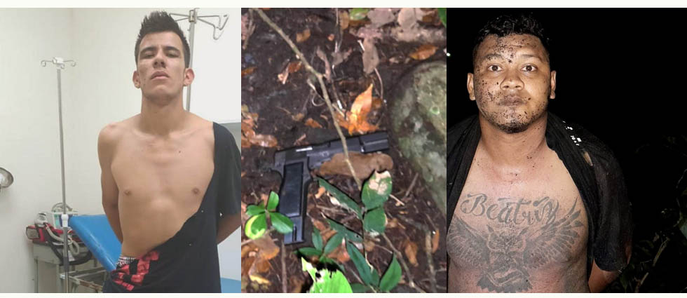 Policías capturan a dos MS-13 tras un enfrentamiento en La Libertad