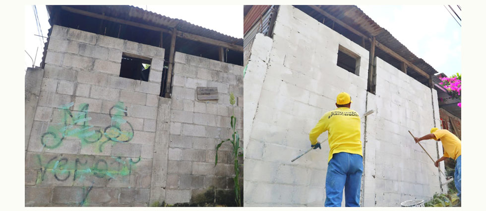 “Ver, oír y callar”, mensaje que usaban pandillas para intimidar siguen desapareciendo de las colonias en El Salvador