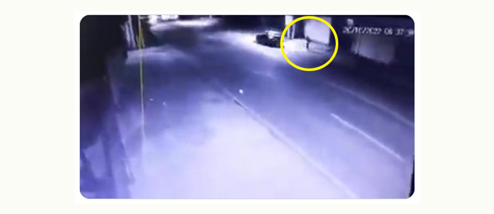 Cámara capta momento en que arrollan a anciano varios vehículos sobre la Panamericana