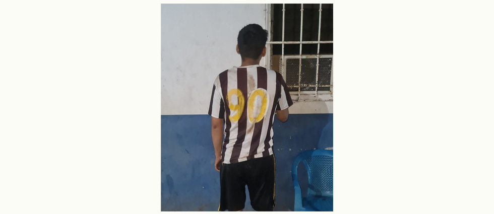 Detienen a menor de edad tras sorprenderlo con una escopeta