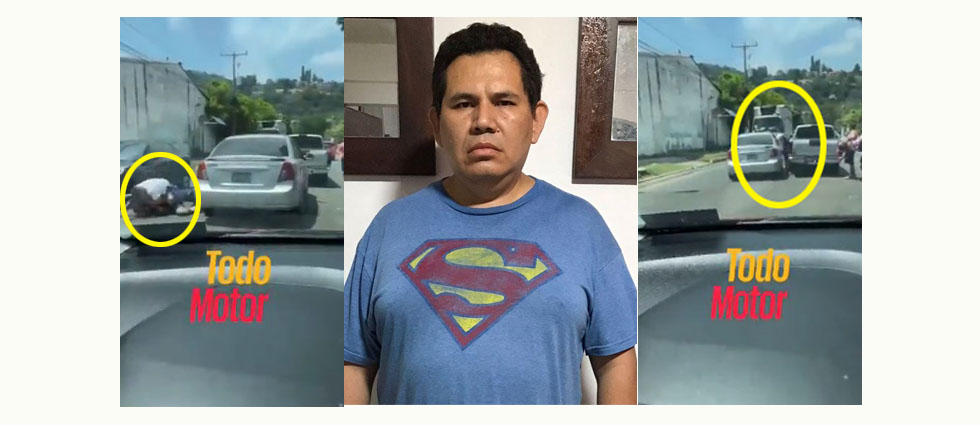 Capturan a conductor intolerante que intentó atropellar a otro tras una pelea