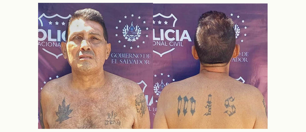 Policías sacan de las calles a veterano MS que por años atemorizó a la ciudadanía