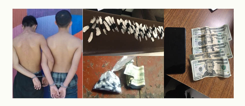 Arrestan a menores de edad tras ser sorprendidos vendiendo ‘coca’