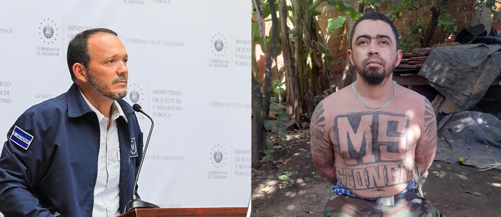 Ministro Villatoro informa sobre la captura de temido corredor de programa de la MS-13