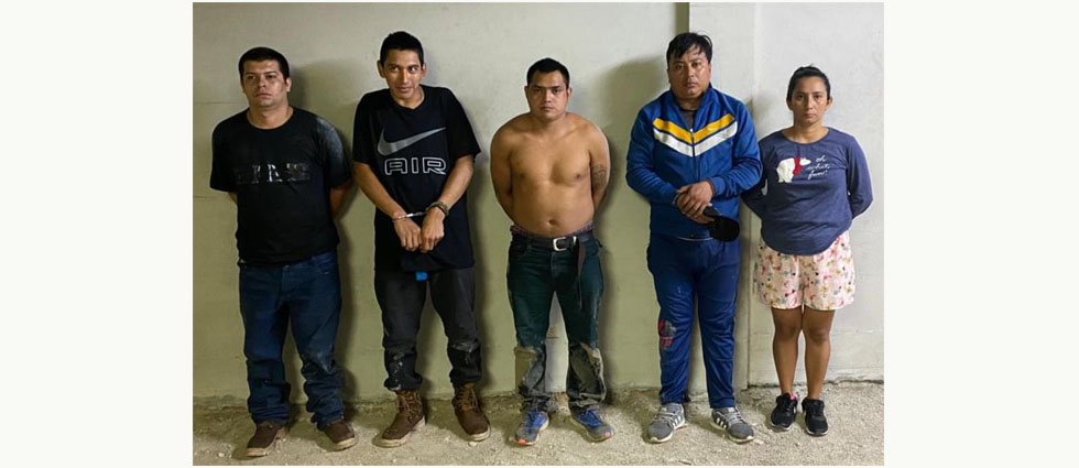 Mareros iban felices a Guatemala para huir de la justicia pero la Policía los interceptó y arrestó