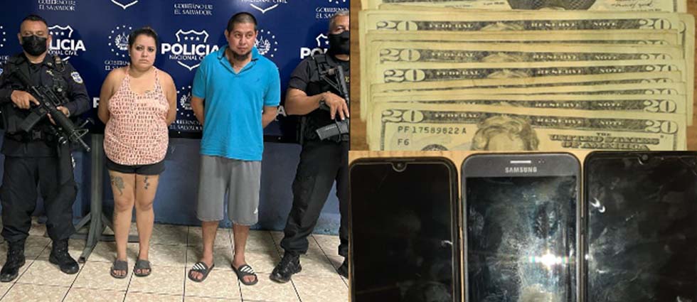 Arrestan a dos MS-13 que se encargaban de proveer con lo necesario a mareros de mayor rango