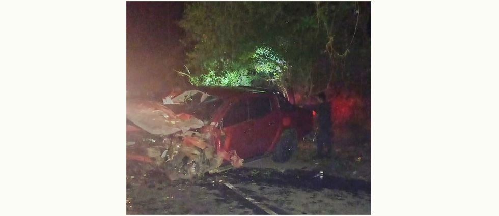 Varios lesionados tras accidente de tránsito provocado por la mprudencia de un motociclista