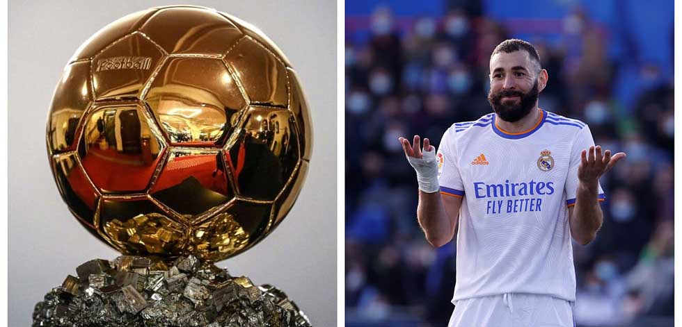 Este lunes, Benzema recibirá el Balón de Oro 2022
