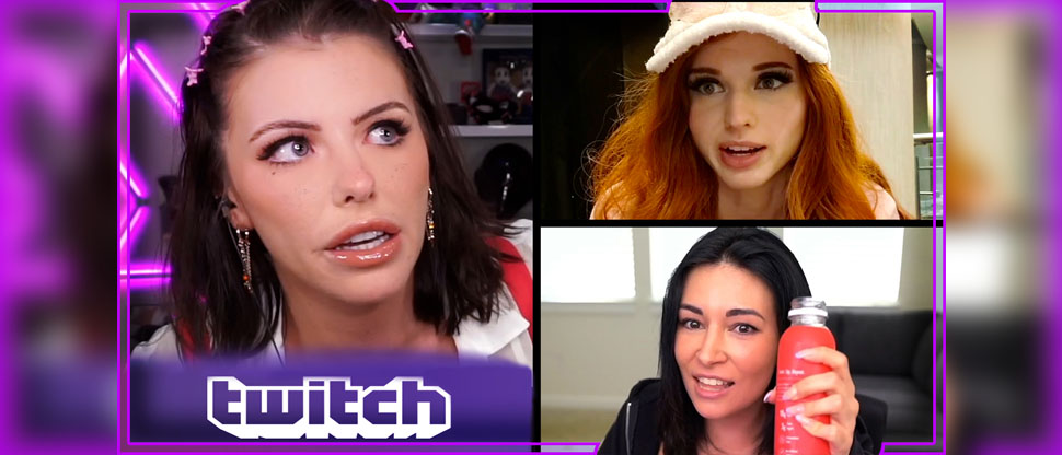 Actriz de cine para adultos se rompe la espalda durante una transmisión de Twitch