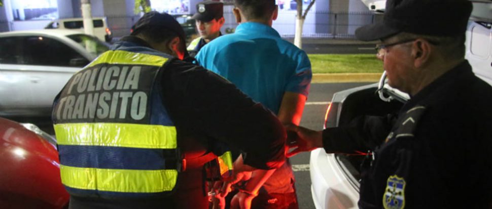 ¡Caen 38 conductores ebrios en 48 horas en diferentes puntos de El Salvador!