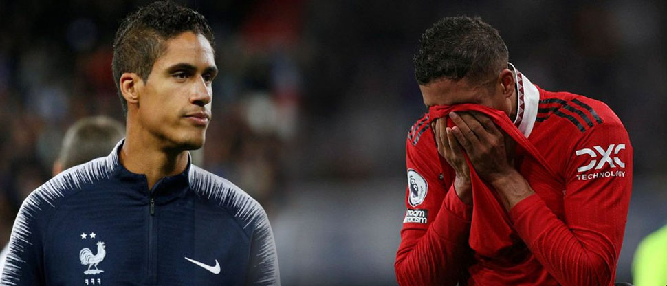 Raphael Varane no volverá a jugar con el United hasta 2023 tras su lesión de rodilla