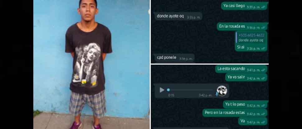 Capturan a tres pandilleros tras encontrarles información vinculada con extorsiones
