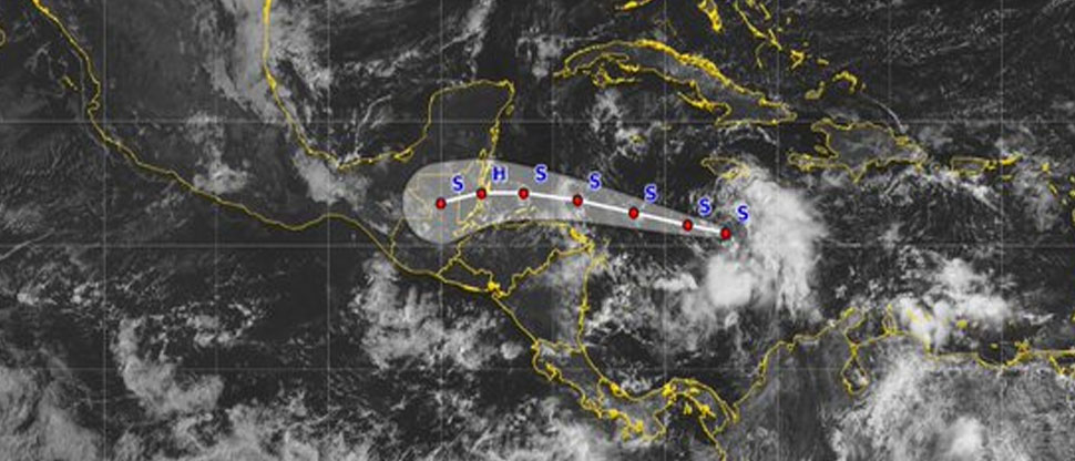 Actualización: Potencial Ciclón 15 gana fuerza y se convierte en la tormenta tropical Lisa