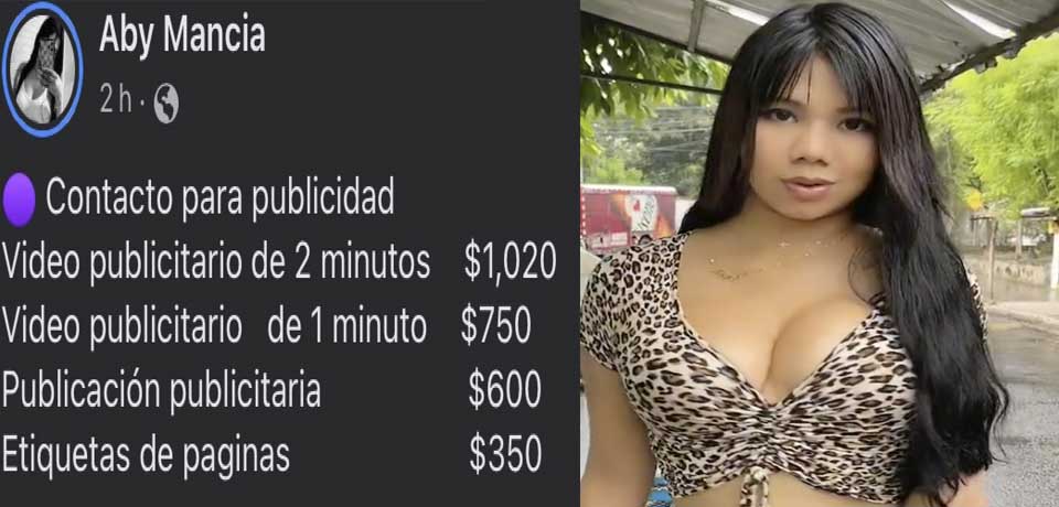 ¡Es fake¡: Tiktoker «tamalera» desmiente publicación en la que cobra más de $1,000 por publicidad