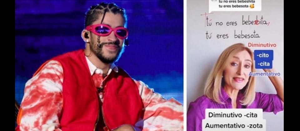 Profesora de lenguaje analiza las letras de Bad Buny para atraer la atención de sus alumnos