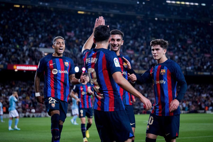 “Anantillo” y sin merecer, el Barcelona le gana al Celta en el Camp Nou