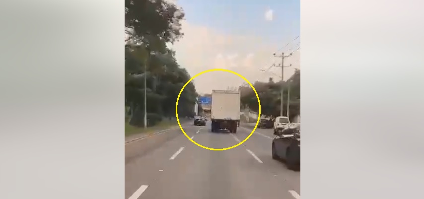 Captan a camionero peligroso sobre Autopista a Comalapa | VIDEO