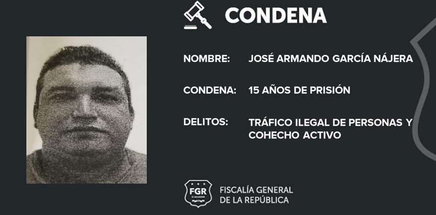 Juez declara culpable y manda a prisión a sujeto que intentaba pasar a hondureños por punto ciego