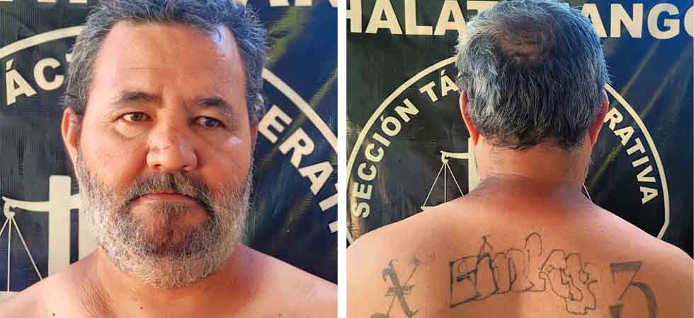 Capturan a fundador de la clica Hollywood Locos Salvatruchos de Chalatenango