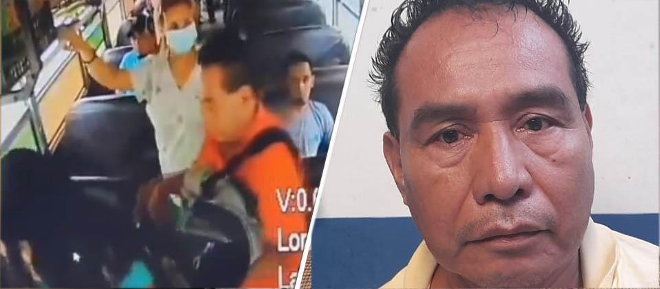 Detienen a colaborador de la MS que hurtaba celulares en autobuses tras viralizarse video