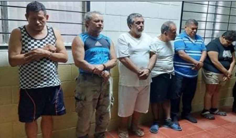 Capturan a sujetos que estafaron a una asociación de veteranos de guerra en Santa Ana