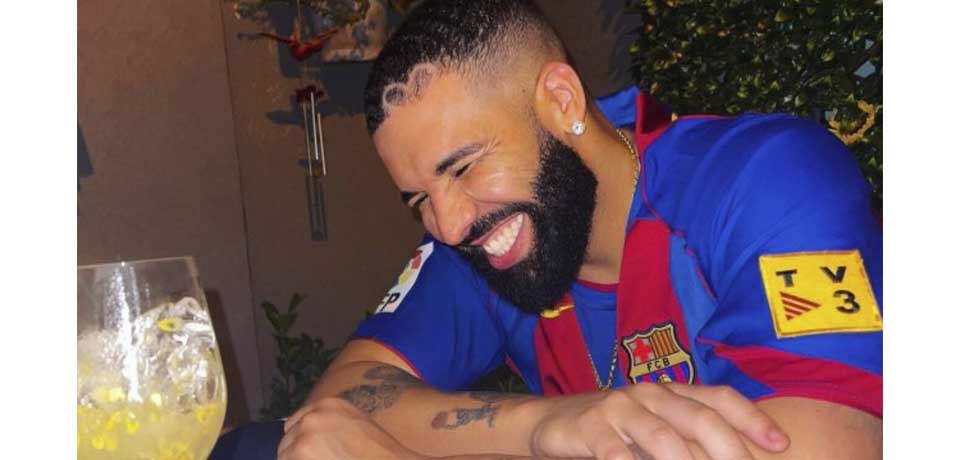Drake pierde más de $800 mil tras apostar que el Barcelona ganaba el clásico