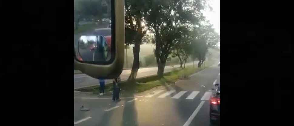 Hombre pierde la vida tras fuerte accidente de tránsito en carretera a Santa Ana