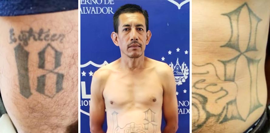 Miembro de la 18 Sureños es capturado en San Salvador