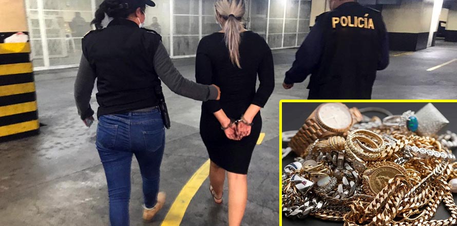 Meten a la cárcel a empleada doméstica que hurtó miles de dólares en joyas
