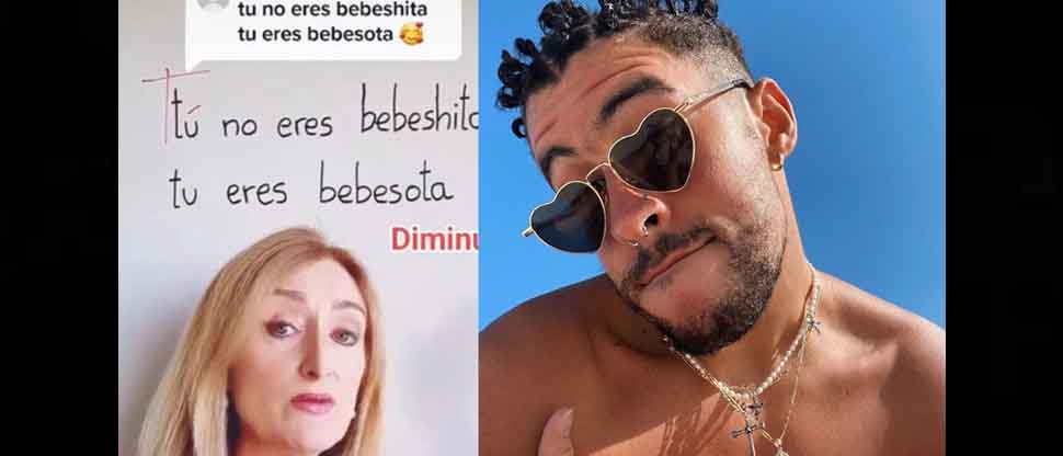 Catedrática utiliza canción de Bad Bunny «Me porto bonito» para enseñar a escribir correctamente