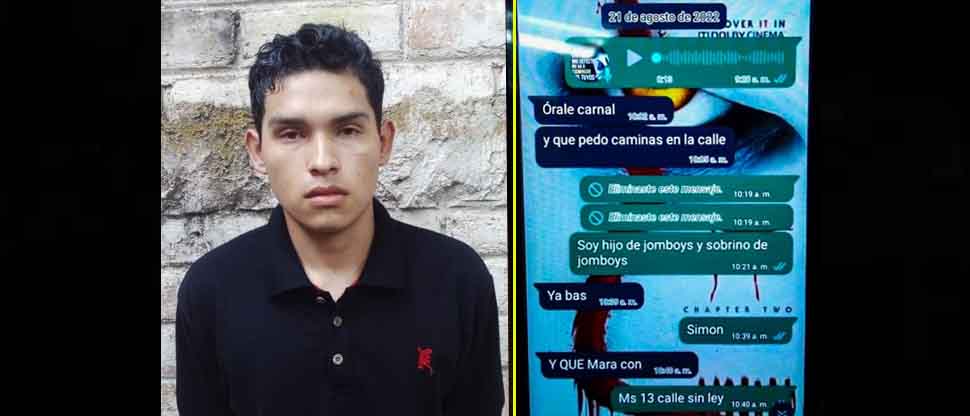 Militares incautan celular al “Chalateco” con información que lo vincula con la MS-13