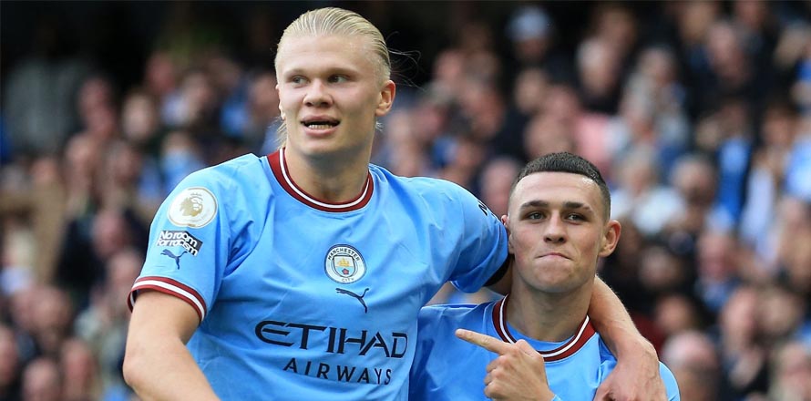 Haaland está en camino a romper muchos récords, según la prensa internacional