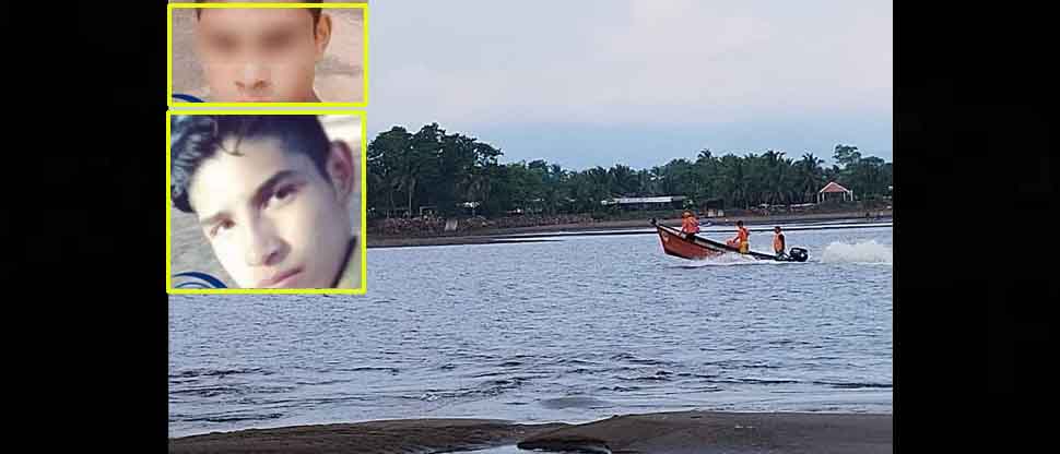 Ellos eran los hermanos Recinos que perdieron la vida en una excursión a la playa Barra de Santiago