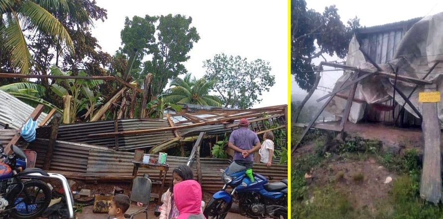 Huracán Julia comienza causar estragos en Nicaragua