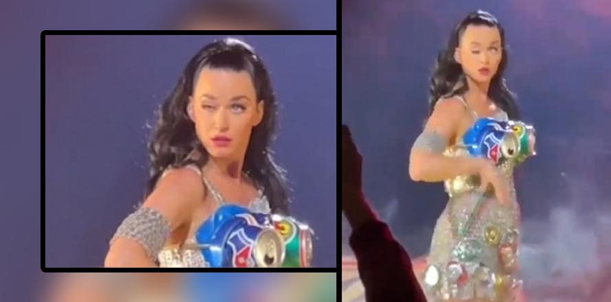 Katy Perry preocupa a sus fans tras perder el control de su parpado derecho